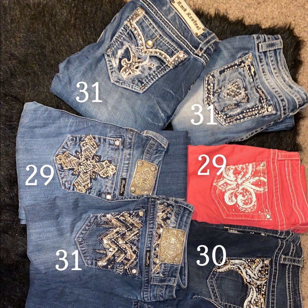 Rock Revival & Miss Me jeans
